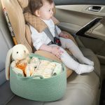 Maliton Diaper Caddy Organizer for Baby Boy- Cotton Rope Diaper Caddy, Diaper Organizer for Changing Table, Nursery Storage Caddy, Newborn Baby Must Have Items - Image 6